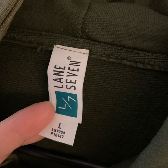 Lane Seven Pullover Hoodie Sweater Sweatshirt Jacket Coat Top Size L - Picture 6 of 9